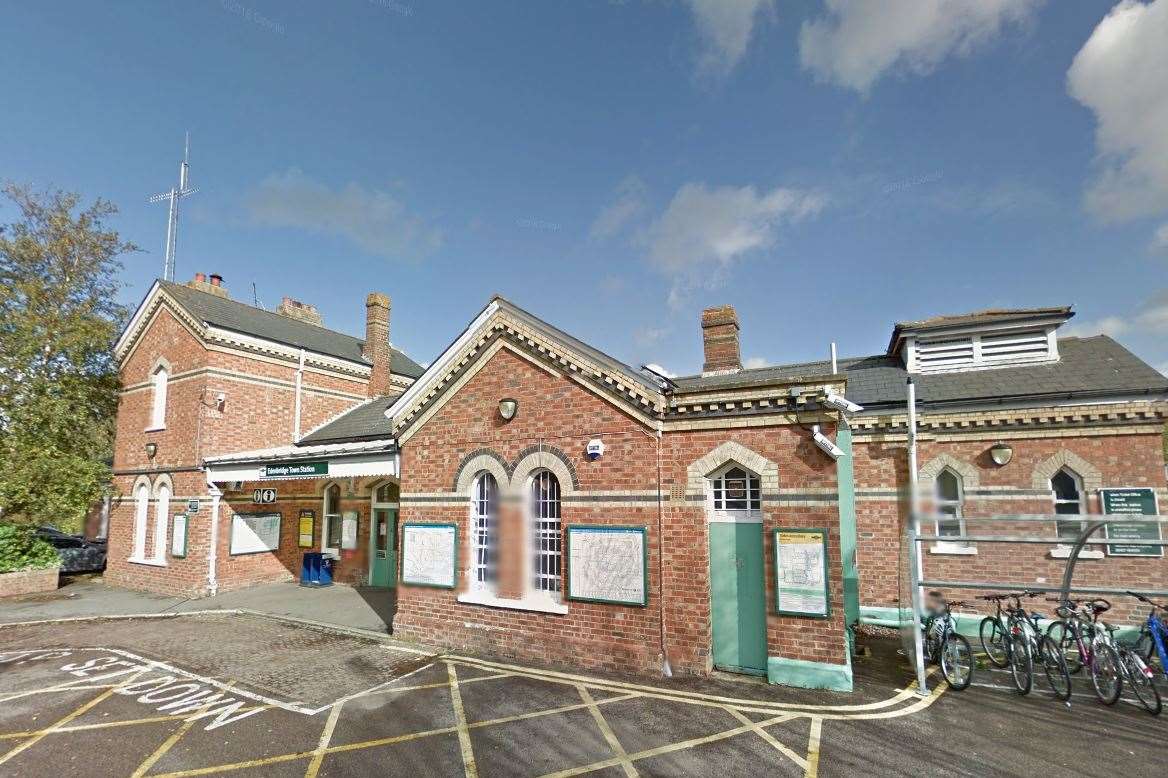 Edenbridge Railway Station. Google Street View