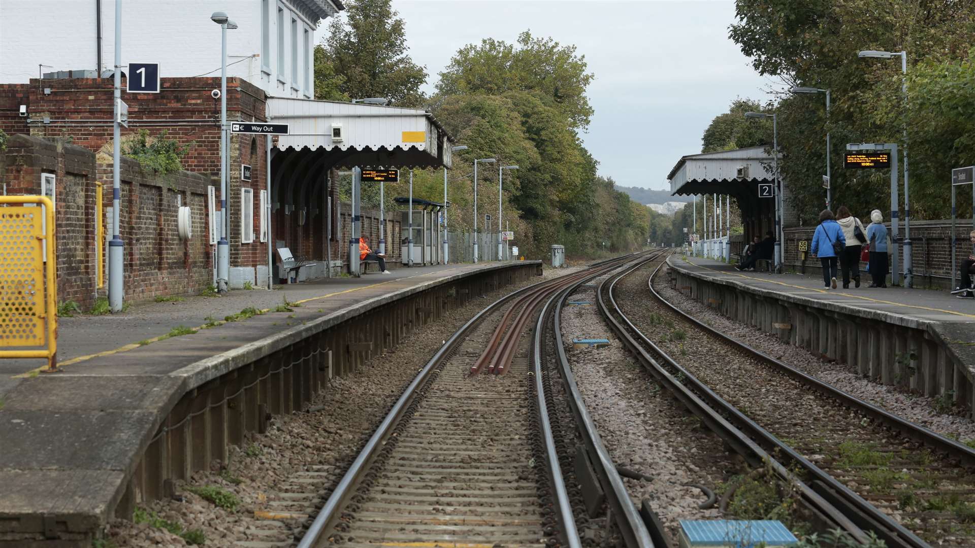 The operation took place at Snodland station