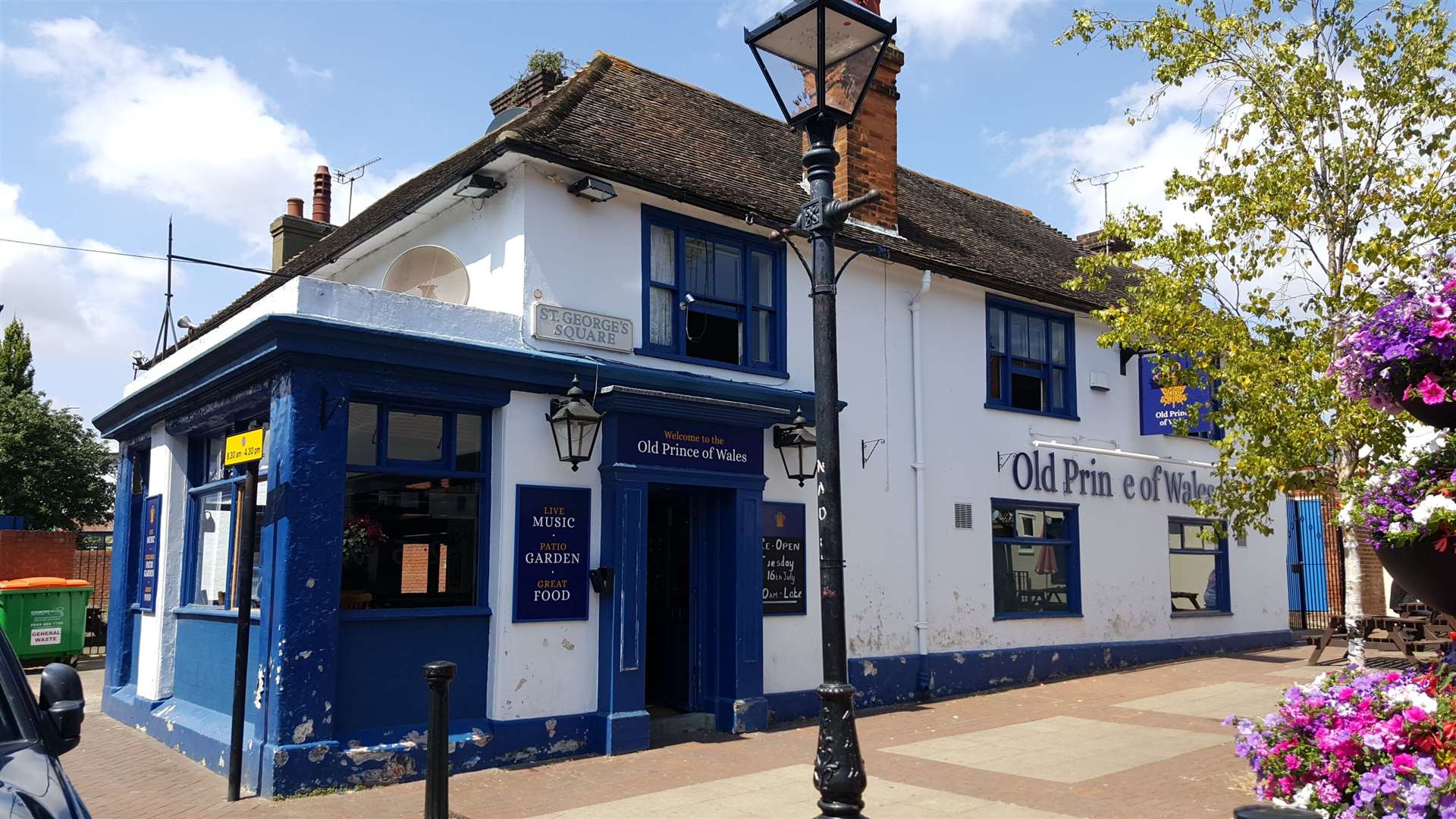 The Old Prince of Wales pub reopened last week