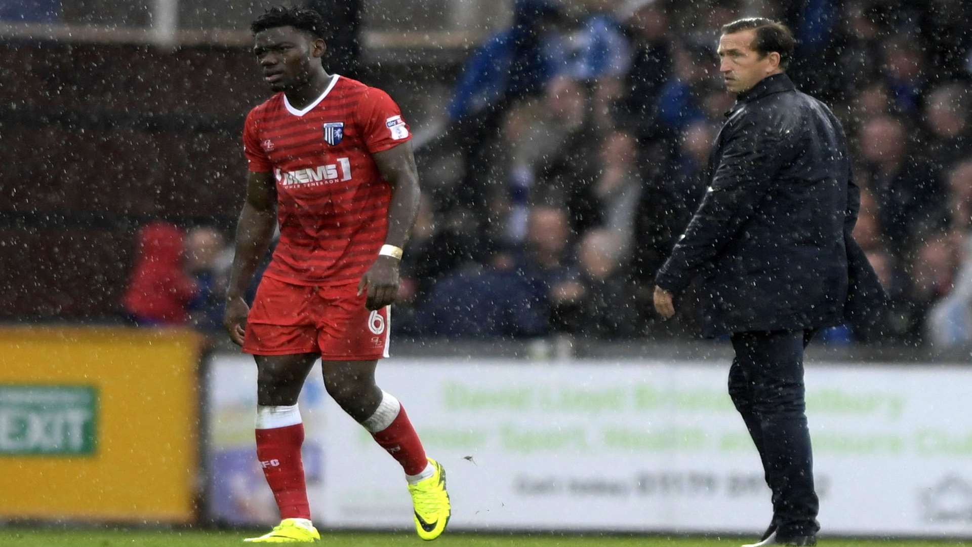 Deji Oshilaja says the players are fully supportive of boss Justin Edinburgh Picture: Barry Goodwin