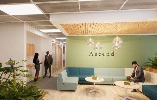 Medway Council hopes the new Innovation Hub, based at the Pentago Centre in Chatham, will be ready by Autumn 2024. Photo: Medway Council/Ascend