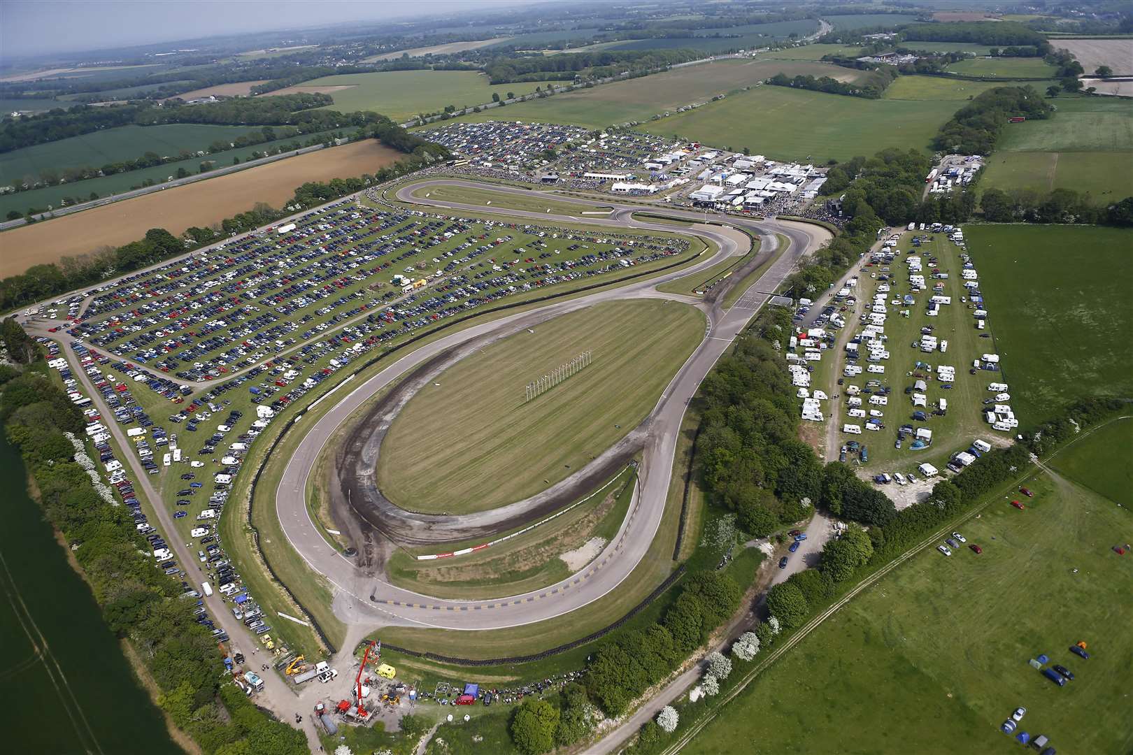 Lydden Hill full to capacity. Picture: Matt Bristow