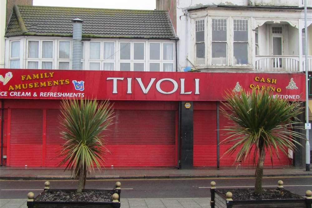 The Tivoli Amusements are earmarked to be knocked down as part of a new development connecting the clock tower to the town