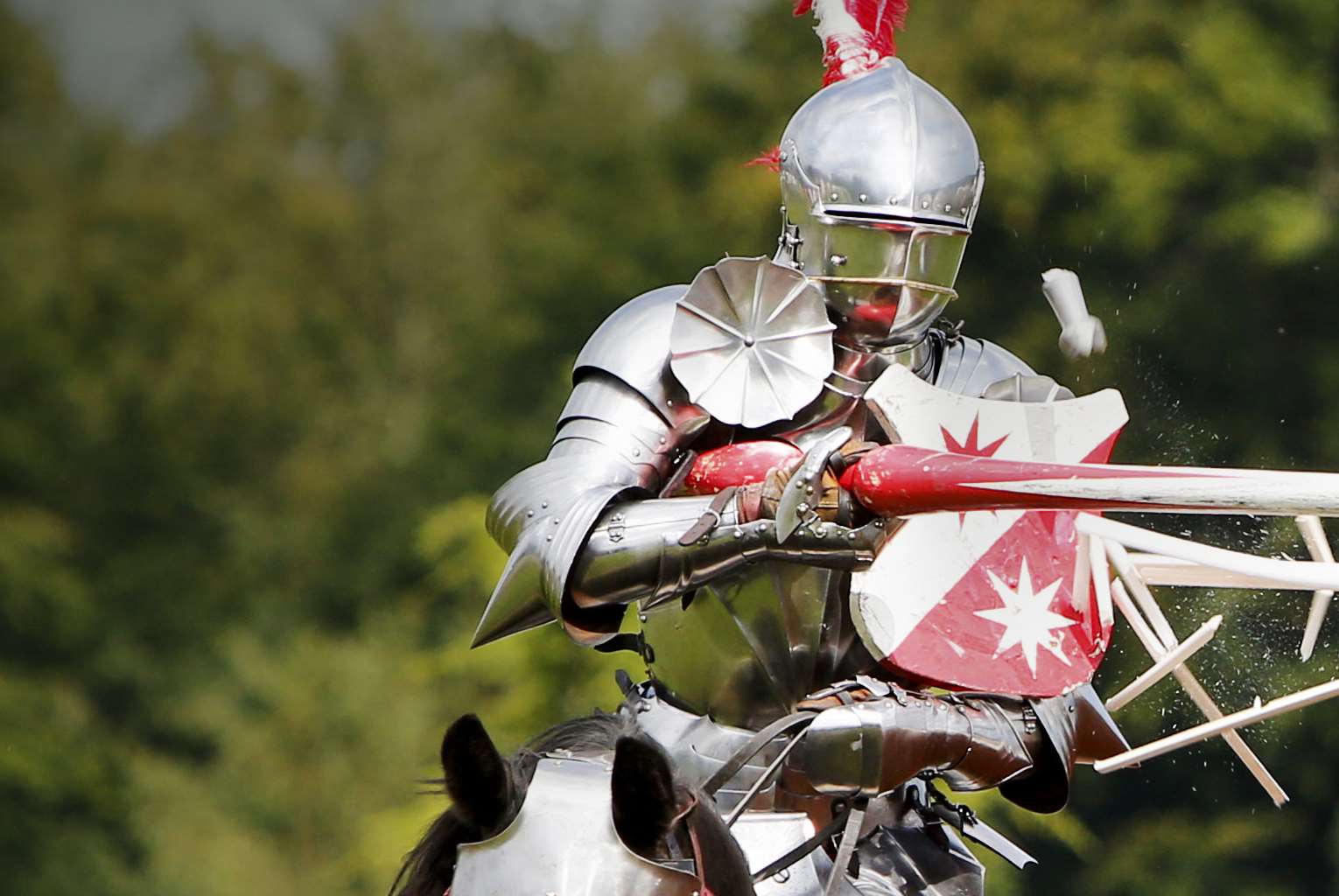 There's jousting fun over the bank holiday weekend at Leeds Castle near Maidstone