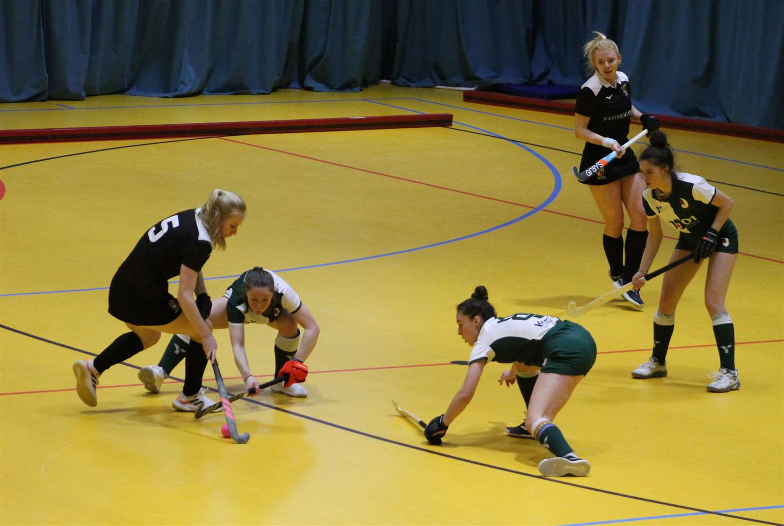 Action from Holcombe Women’s Super 6s weekend Picture: Becci Woodhead / Holcombe Hockey Club