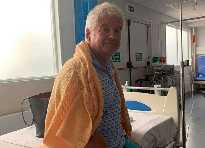 Paul Barrett recovering in hospital (16016658)
