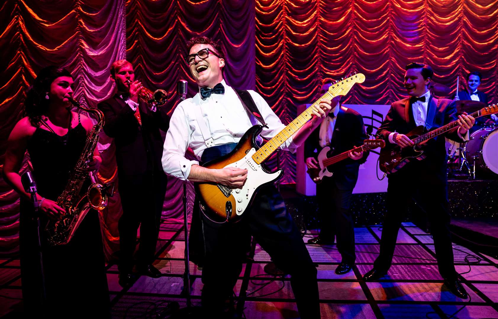 We’re giving away tickets to Buddy: The Buddy Holly Story at the Churchill Theatre. Picture: Hamish Gill