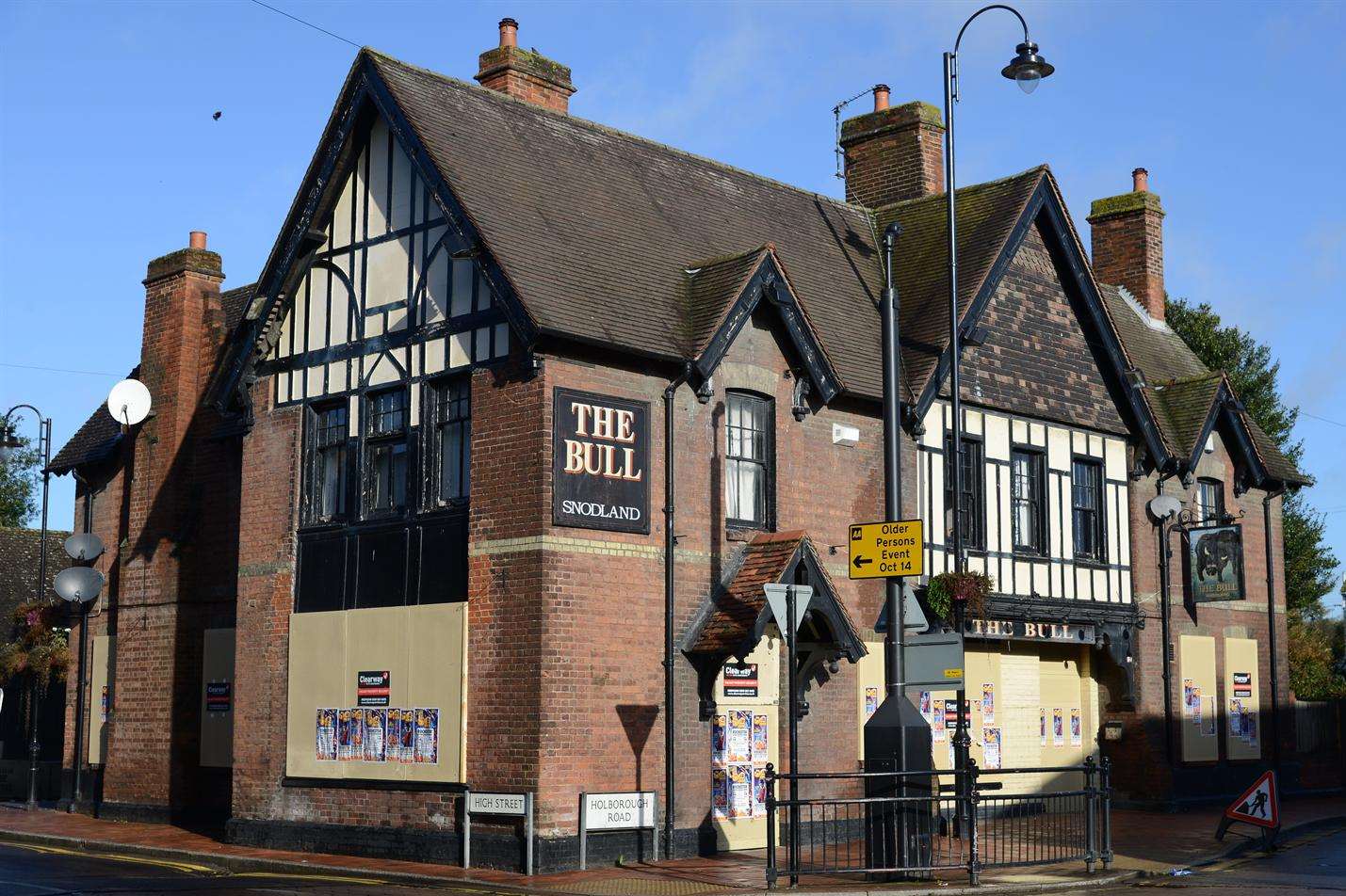 The Bull pub in Snodland which is destined to become a supermarket