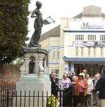 The Marlowe Memorial will be staying