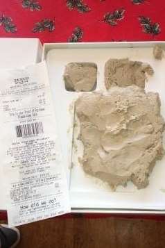 An iPad bought at Tesco turned out to be a slab of clay