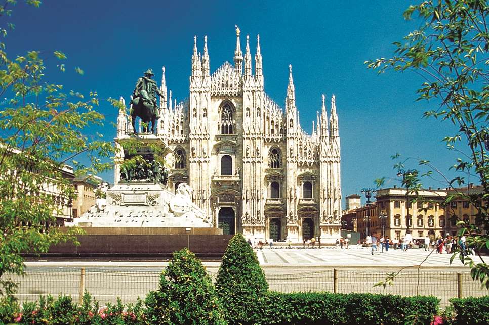 Facade of Duomo Catherdral, Milan
