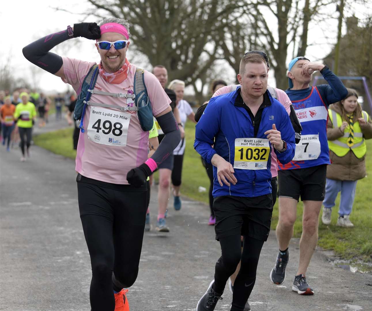 Bacon Buttie Brigade runner No.498 Christopher Gedge Picture: Barry Goodwin (62961795)