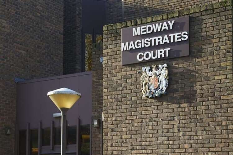 He was convicted at Medway Magistrates' Court