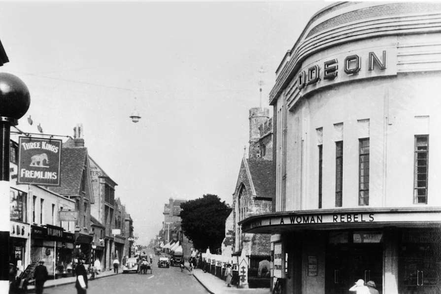 How the premises used to look when it was an Odeon cinema