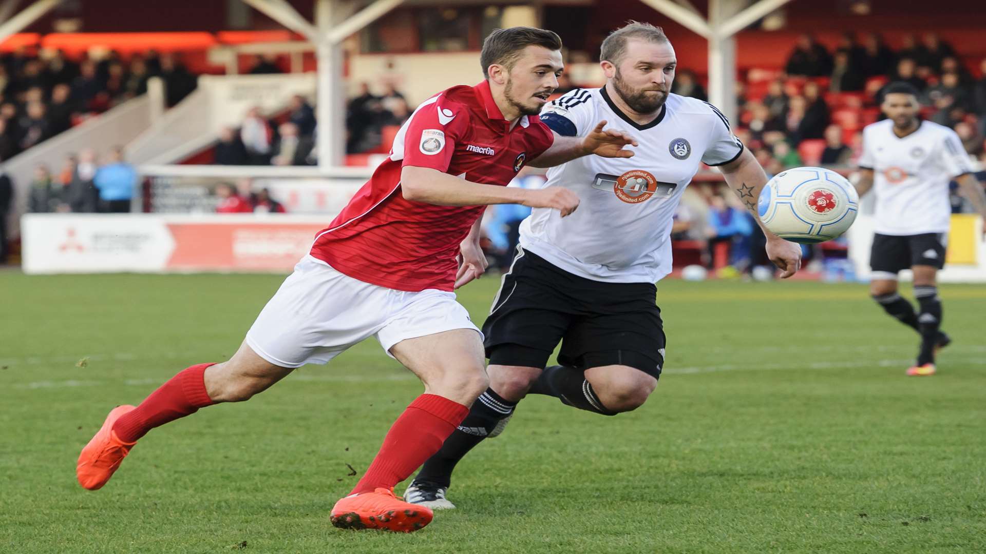 Jack Powell started 39 games for Ebbsfleet this season Picture: Andy Payton