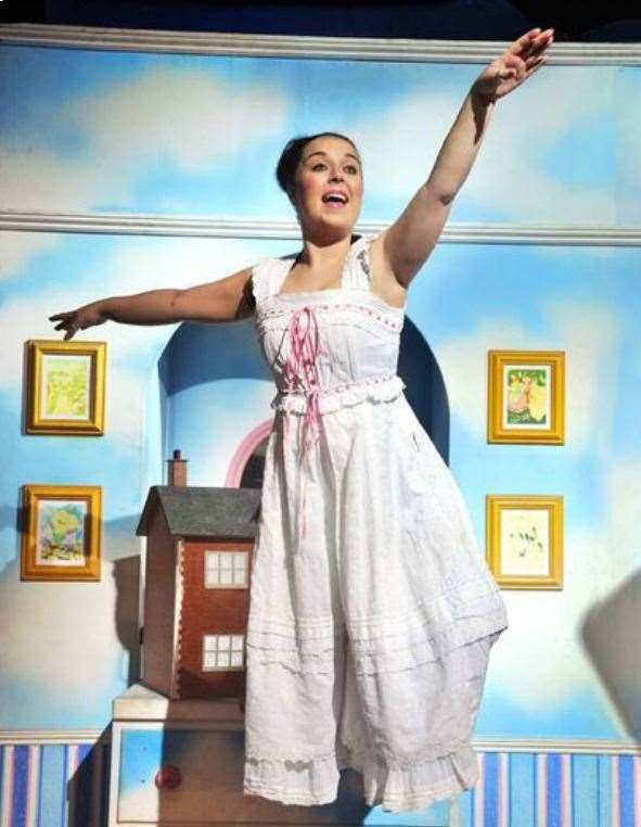 Dani Harmer plays Wendy in Peter Pan at the Central Theatre
