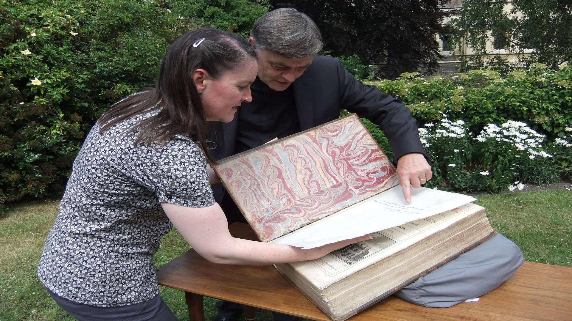 The Vinegar Bible at Rochester Cathedral