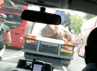 The T-Rex has been unleashed on unsuspecting Londonders