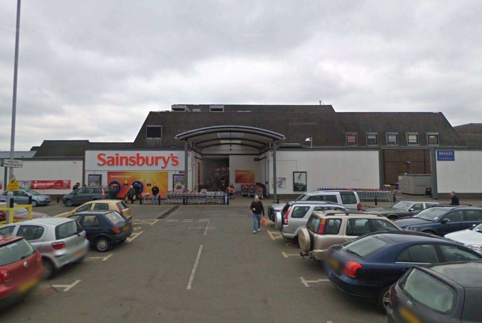 Sainsbury’s in Angel Lane, Tonbridge. Picture: Google