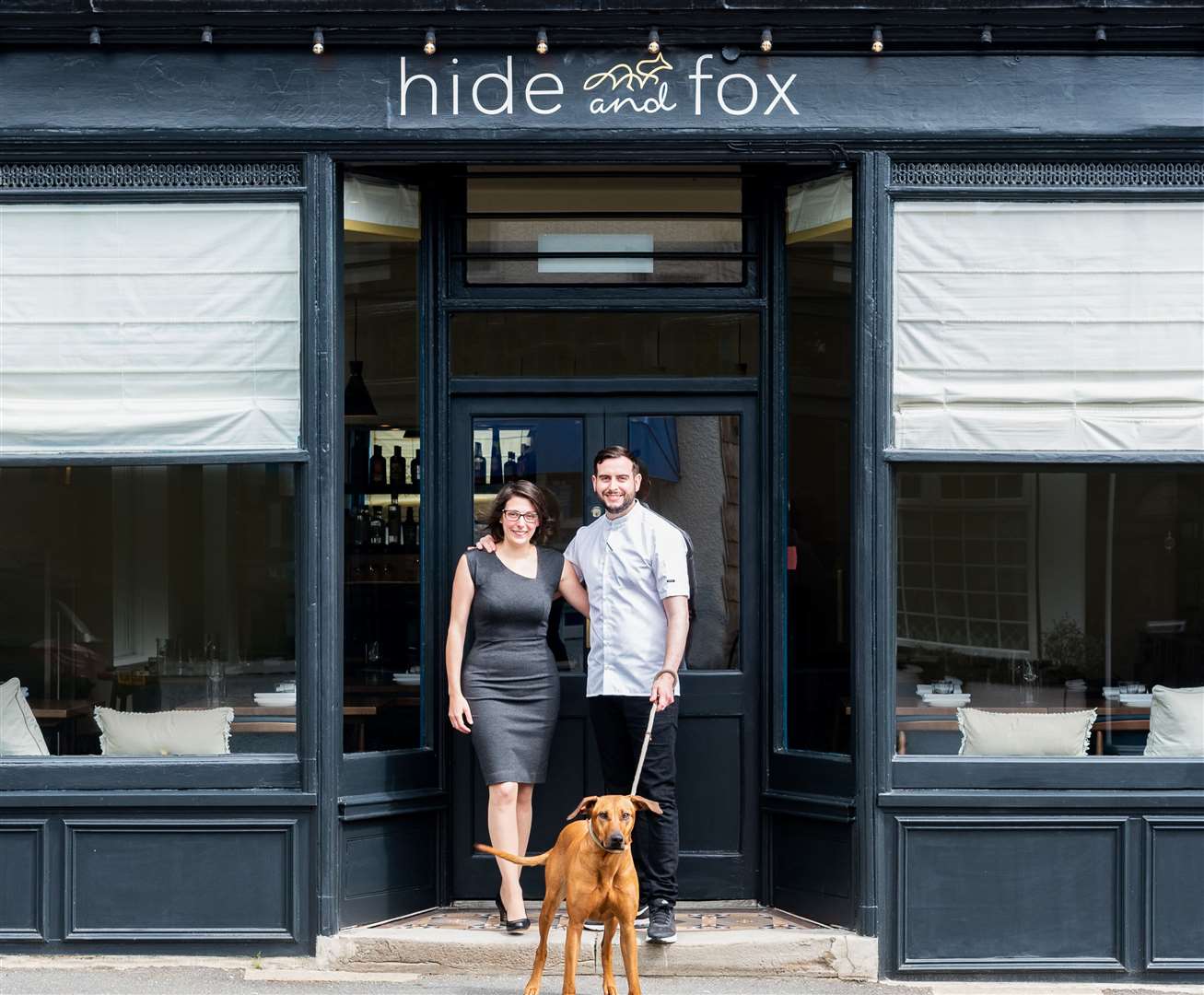 Couple Allister Barsby and Alice Bussi run the Hide and Fox. Picture: Karuna Clayton