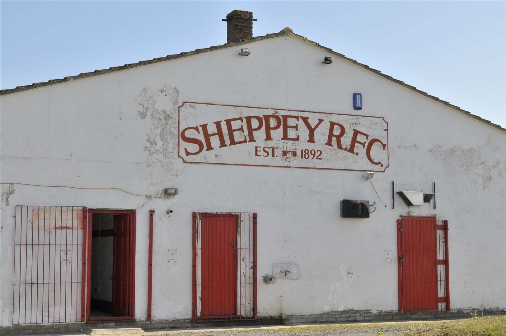 Sheppey Rugby Club clubhouse, Lower Road, Minster