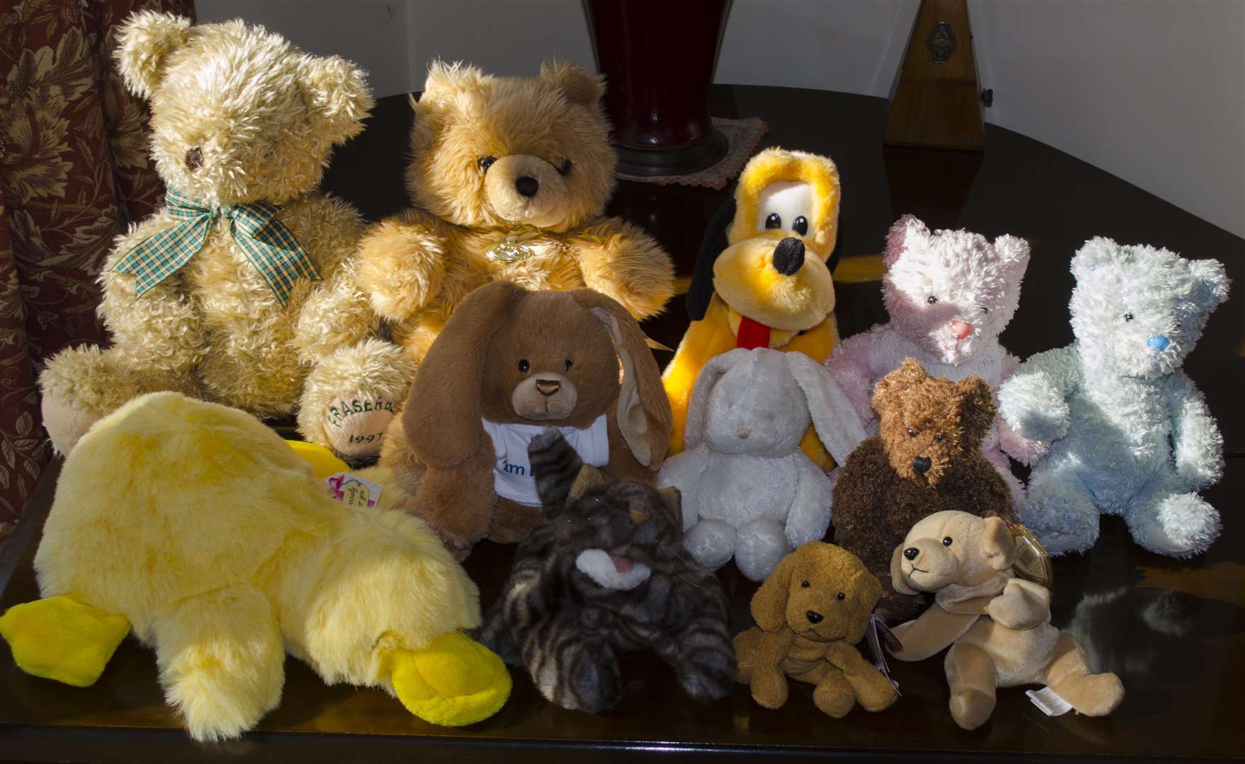 A group of teddies will also be coming along for the journey