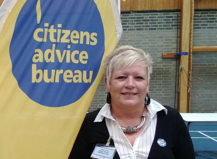 Rose Lovell of Maidstone Citizens Advice Bureau