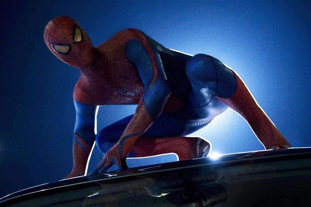 Andrew Garfield as Spider-Man from The Amazing Spider-Man. Picture: PA Photo/Sony Pictures