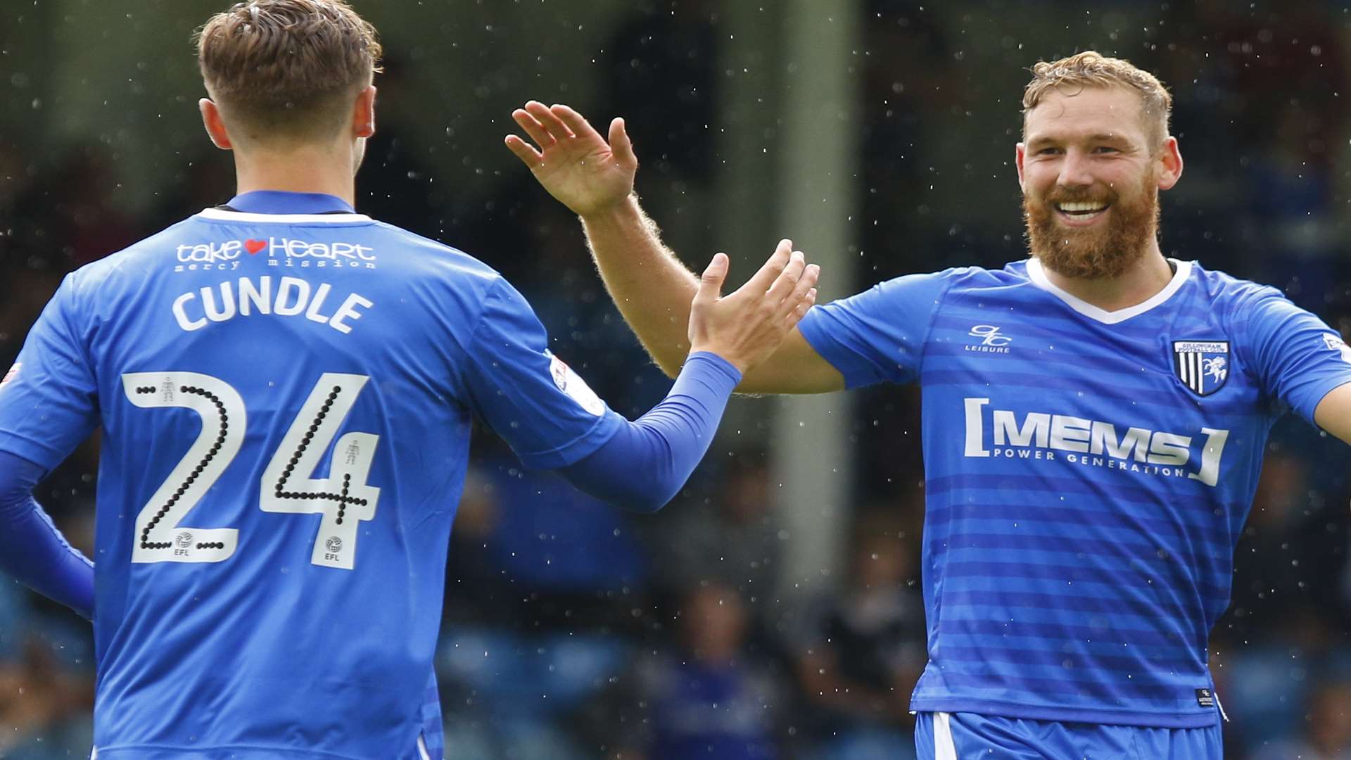 Scott Wagstaff, right, is confident Gills will be smiling soon Picture: Andy Jones