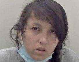 Roqia Ghulami has been jailed for two years for child neglect. Picture: Kent Police