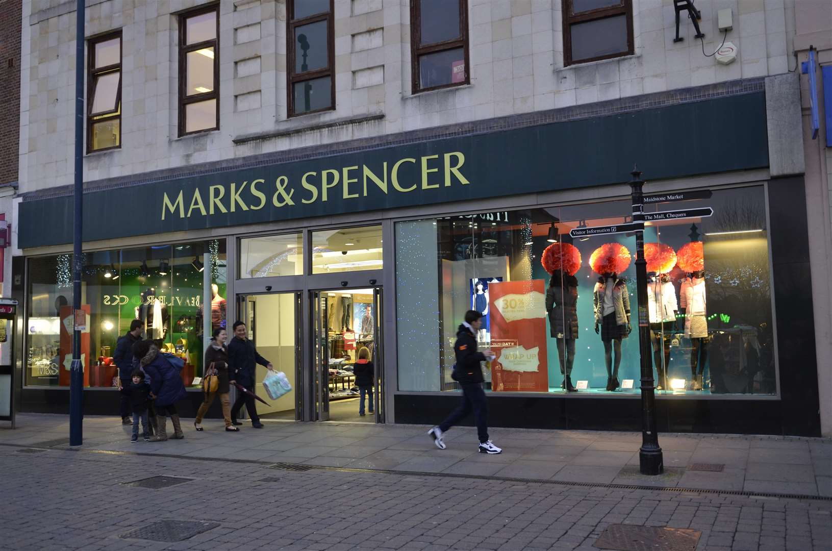 Marks & Spencer in Maidstone. Picture: Bob Kitchin