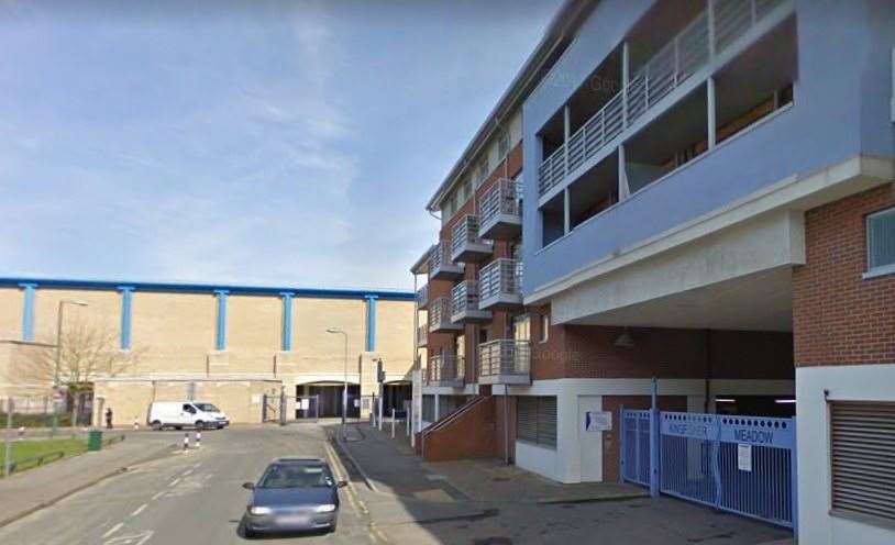 The old Atomics building has been turned into flats. Picture: Google Street View