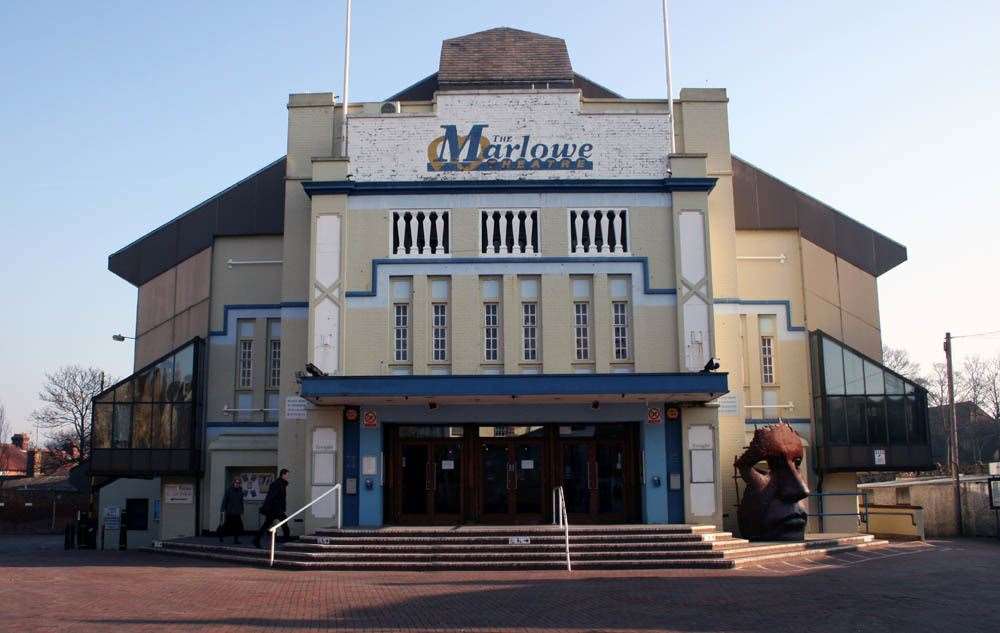 The old Marlowe Theatre before it was knocked down in 2009. Picture: Dave Asthouart