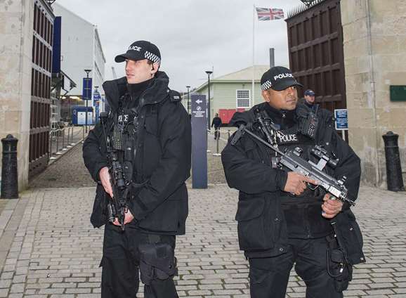 The Ministry of Defence police are being drafted in. Picture: MoD.