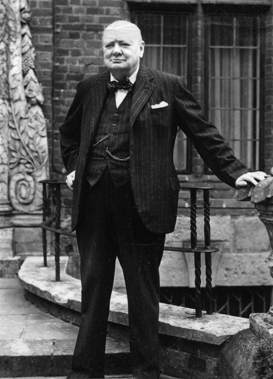 Winston Churchill: "An iron curtain has descended across the Continent." Picture: National Trust