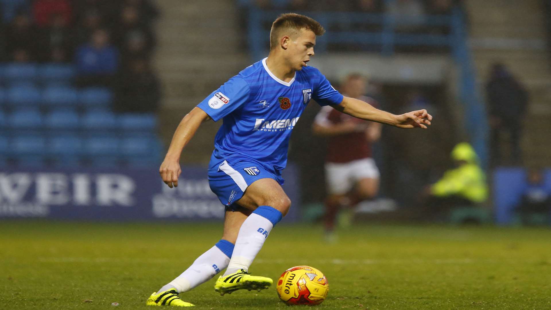 Jake Hessenthaler with time on the ball Picture: Andy Jones