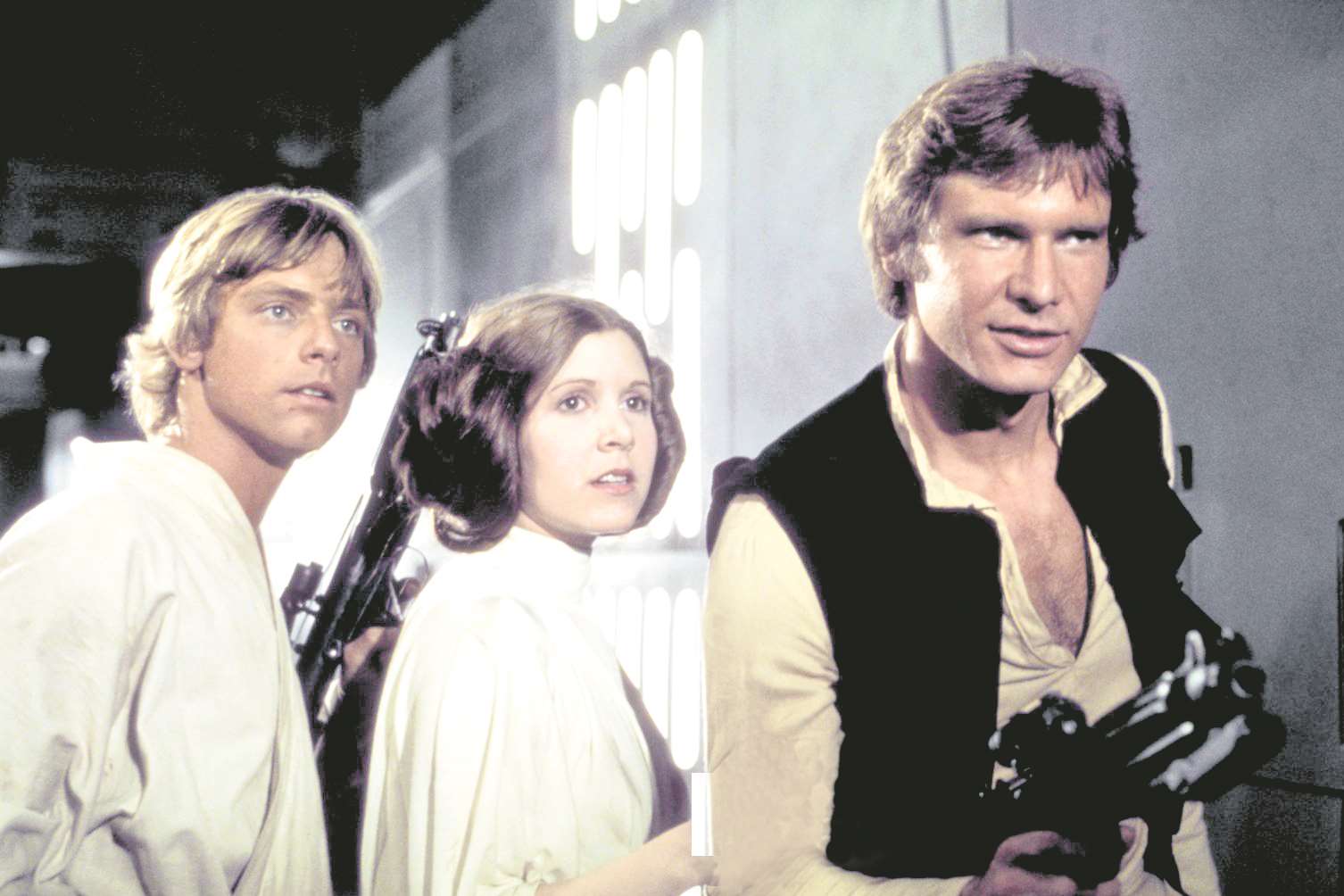 The first Star Wars film, A New Hope, was released in 1977