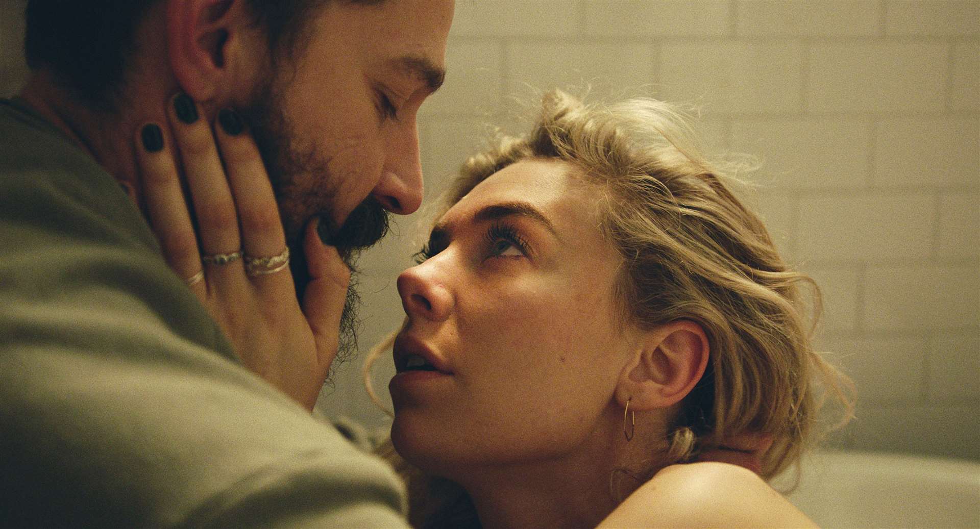 Pieces Of A Woman stars Shia LaBeouf as Sean and Vanessa Kirby as Martha Picture: Netflix/Benjamin Loeb