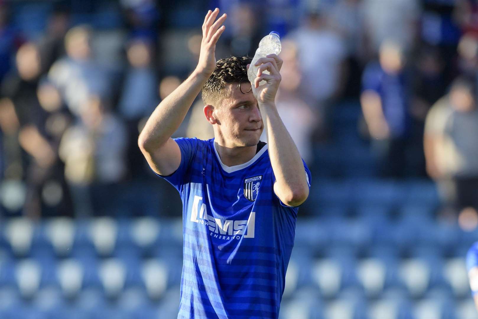 Callum Reilly opened the scoring for Gillingham at Bromley. Picture: Andy Payton