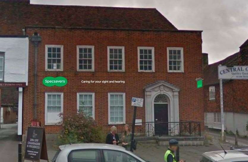 How the Tenterden Specsavers could look