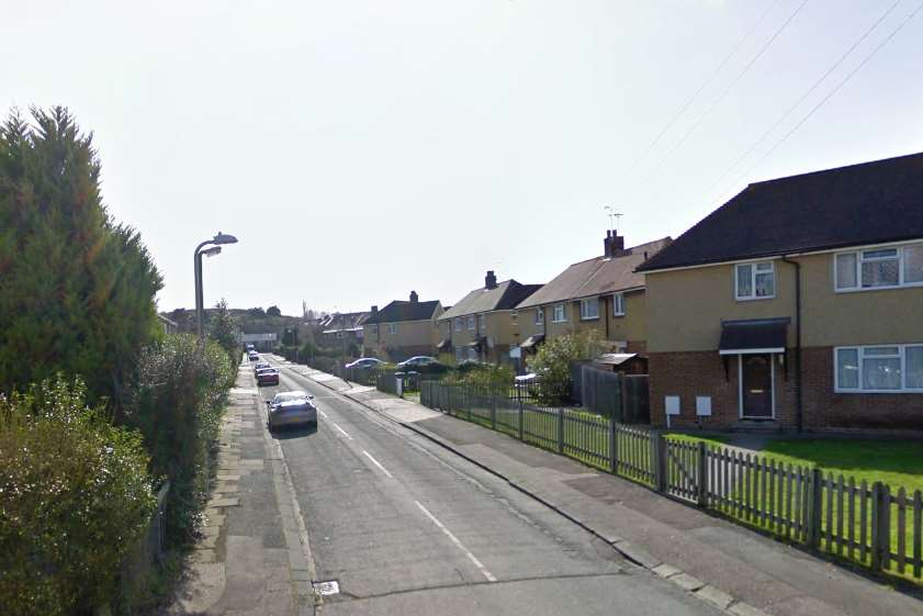 Police were called to the incident at a home in Walmer Road. Pic: Google