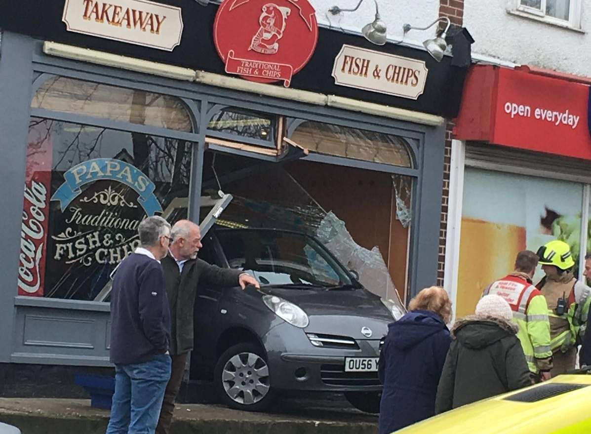 The incident happened on City Way. Picture: Sophie Hodges.