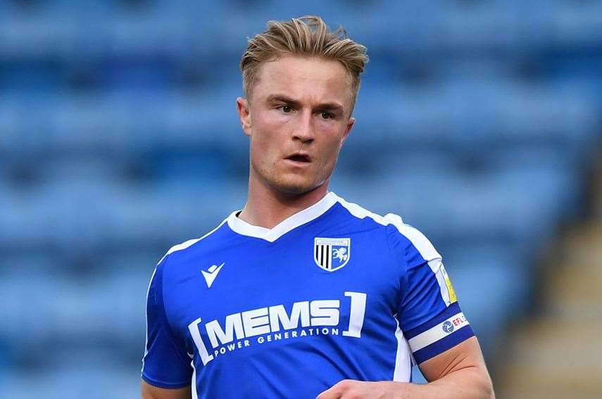 Kyle Dempsey was on target for the Gills at Doncaster