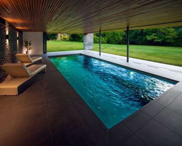 This pool was highly awarded in the British Pool & Hot Tub Awards