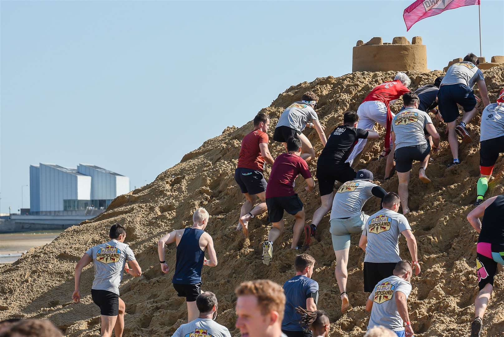 The race is described as the 'world's most gruelling mile race'