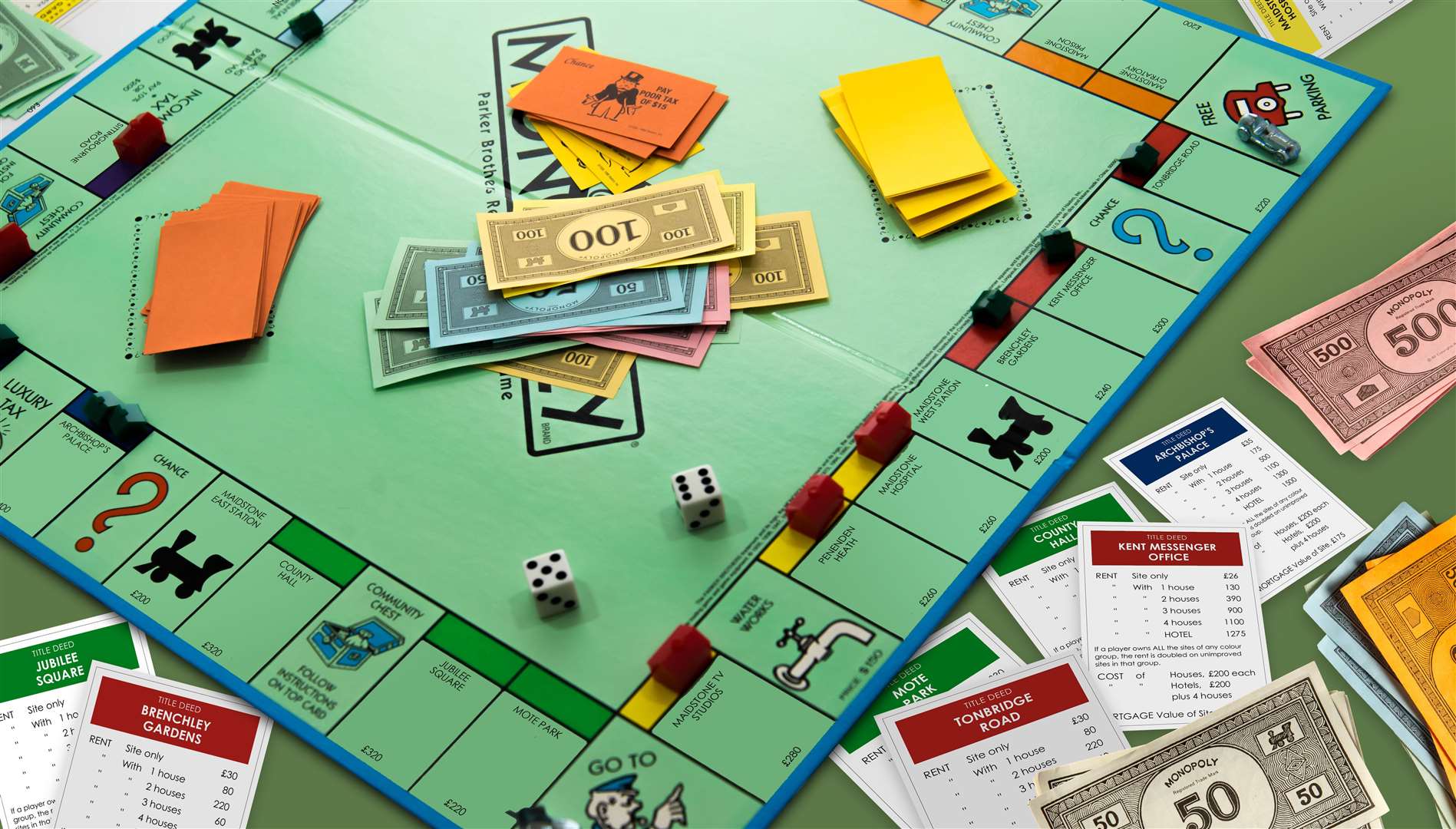 Local charities are to feature on the Maidstone edition of Monopoly