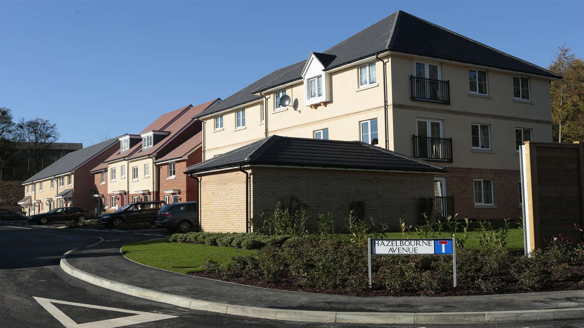 Hundreds of new homes have been developed at the former quarry site in Borough Green