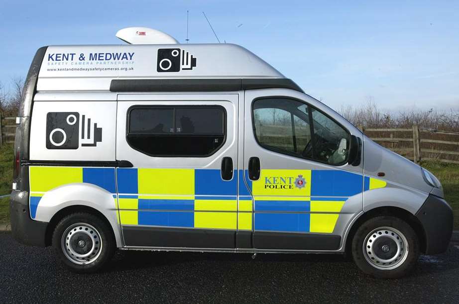 The number of drivers caught by mobile speed cameras has also increased