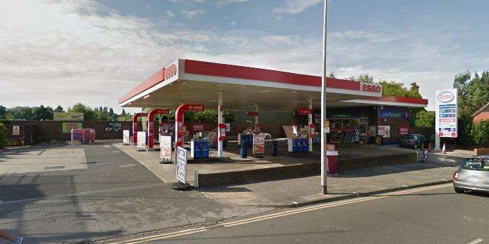 The Esso garage in Wincheap, Canterbury. Picture: Google Street View