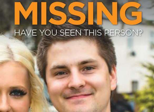 The poster used by searchers looking for Pat Lamb